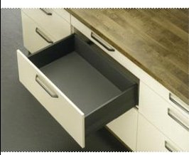 HAFELE Matrixbox Premium + Drawer Sets, Metallic Anthracite  Push to Open Soft Close