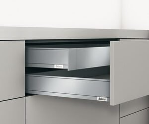 BLUM INNER Drawer - TANDEMBOX antaro - M Height - Grey - 30 KG